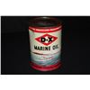 Image 2 : QUART OIL CAN DX D-X MARINE OUTBOARD