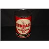 Image 1 : 5 QUART OIL CAN KENDALL 2000 MILE MOTOR OIL