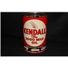 Image 3 : 5 QUART OIL CAN KENDALL 2000 MILE MOTOR OIL