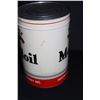 Image 3 : 5 QUART OIL CAN MOBIL MOBILOIL GARGOYLE
