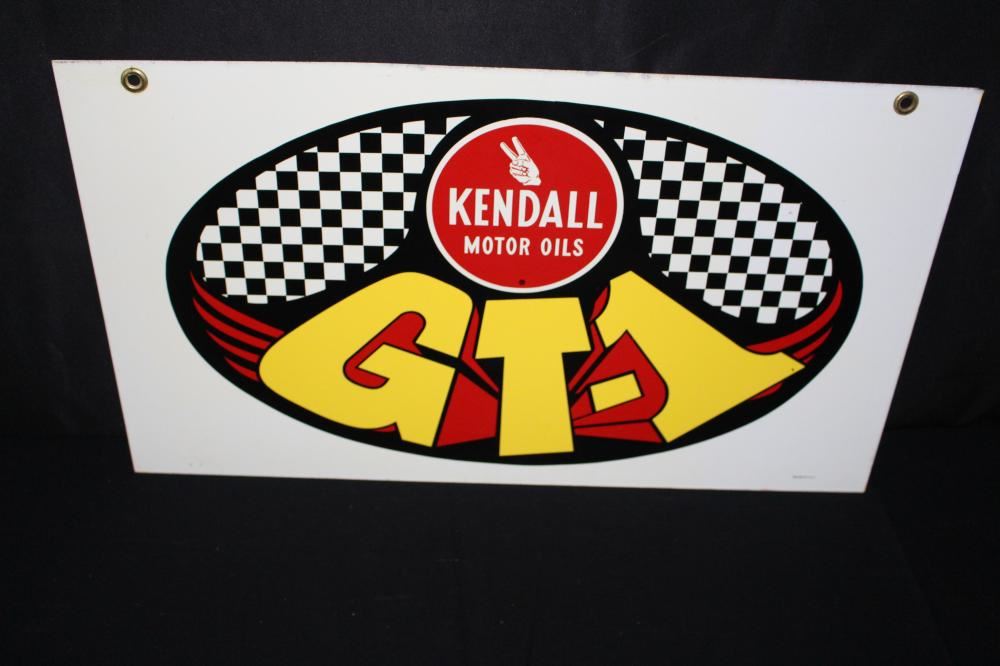 NOS KENDALL GT-1 RACING MOTOR OIL SIGN