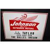 Image 1 : JOHNSON SEA HORSE OUTBOARD MOTOR SIGN DALLES OR