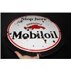 Image 5 : RARE VERSION STOP HERE MOBILOIL GARGOYLE SIGN