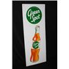 Image 1 : NOS GREEN SPOT ORANGE SODA POP TIN SIGN