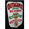 Image 1 : OUTAGAMIE WISCONSIN HYBRID SEED CORN FARM SIGN
