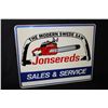 Image 1 : NOS JONSEREDS CHAINSAW SALES SERVICE SIGN