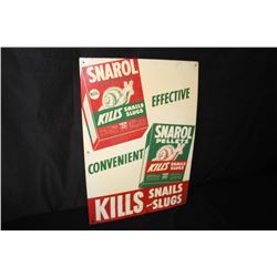 SNAROL SNAIL  SLUG POISON SIGN