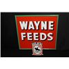 Image 1 : NOS WAYNE FEEDS ALLIED MILLS TIN FARM SIGN