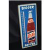 Image 2 : NOS DOUBLE DOT PEPSI COLA THERMOMETER SIGN