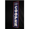 Image 1 : EMBOSSED TIN COOPER TIRES VERTICAL SIGN
