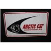 Image 1 : RARE ARCTIC CAT SNOWMOBILES DEALER SIGN 2 SIDED