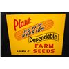 Image 1 : NOS RUFFS HYBRID SEED CORN SIGN AMANDA OHIO