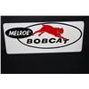 Image 2 : RARE MELROE BOBCAT FARM EQUIPMENT TIN SIGN