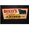 Image 1 : DIXIES CERTIFIED HYBRID SEED CORN SIGN ANGUS BULL