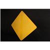 Image 2 : EMBOSSED STEEL CATTLE CROSSING ROAD HWY SIGN