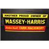 Image 1 : MASSEY HARRIS FARM MACHINERY TIN SIGN