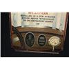 Image 3 : TIN LITHO WESTCLOX AUTO CLOCKS TIN SIGN DISPLAY
