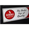 Image 2 : KENDALL MOTOR OIL EMBOSSED TIN SIGN