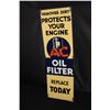 Image 1 : AC OIL FILTERS TIN SIGN