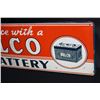 Image 2 : DELCO BATTERY BATTERIES RACK SIGN