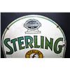 Image 2 : STERLING MOTOR OIL TIN TOMBSTONE SIGN