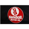 Image 1 : NOS KENDALL MOTOR OIL SIGN 2 SIDED