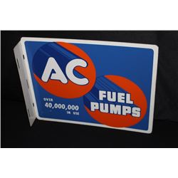 AC FUEL PUMPS FLANGE SIGN