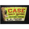 Image 1 : RARE JI CASE FARM MACHINERY RANDOLPH MN TIN SIGN