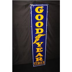 PORCELAIN GOOD YEAR TIRES SIGN