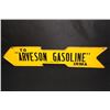 Image 1 : ARVESON GASOLINE IRMA WISCONSIN ARROW SIGN