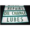 Image 3 : 4 COCA COLA GAS STATION CURB SIGN SIGNS