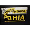 Image 1 : 1941 WISCONSIN DHIA DAIRY FARM LIVESTOCK SIGN