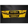 Image 1 : WE RECOMMEND TUTHILL SPRINGS TIN SIGN