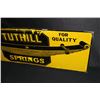 Image 3 : WE RECOMMEND TUTHILL SPRINGS TIN SIGN