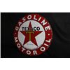 Image 1 : PORCELAIN TEXACO GASOLINE MOTOR OIL SIGN