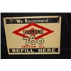 Image 1 : PORCELAIN DIAMOND 760 MOTOR OIL SIGN