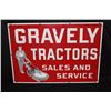 Image 1 : PORCELAIN GRAVELY TRACTORS SALES  SERVICE SIGN
