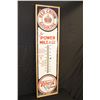 Image 1 : PORCELAIN RED CROWN GASOLINE THERMOMETER SIGN