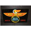 Image 1 : RED JACKET WATER PUMP SIGN