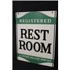 Image 2 : TEXACO DELAER REGISTERED REST ROOM GAS SIGN