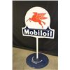 Image 1 : PORCELAIN MOBIL MOBILOIL PEGASUS CURB SIGN