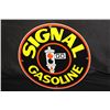 Image 1 : PORCELAIN SIGNAL GASOLINE GAS PUMP SIGN