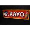Image 1 : TOPS IN TASTE KAYO CHOCOLATE SODA POP TIN SIGN