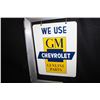Image 2 : GENUINE CHEVROLET GM PARTS SIGN  ORIGINAL HANGER