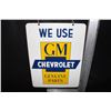 Image 4 : GENUINE CHEVROLET GM PARTS SIGN  ORIGINAL HANGER