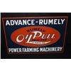 Image 1 : ADVANCE RUMELY OIL PULL TRACTOR DEALER SIGN