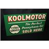 Image 2 : NOS CITIES SERVICE KOOLMOTOR MOTOR OIL FLANGE SIGN