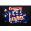 Image 1 : DOUBLE DOT PEPSI PETE POLICE MAN CARDBOARD SIGN
