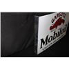 Image 4 : NOS PORCELAIN MOBILOIL MOBIL GARGOYLE FLANGE SIGN