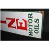 Image 4 : PORCELAIN SINCLAIR OPALINE MOTOR OIL SIGN